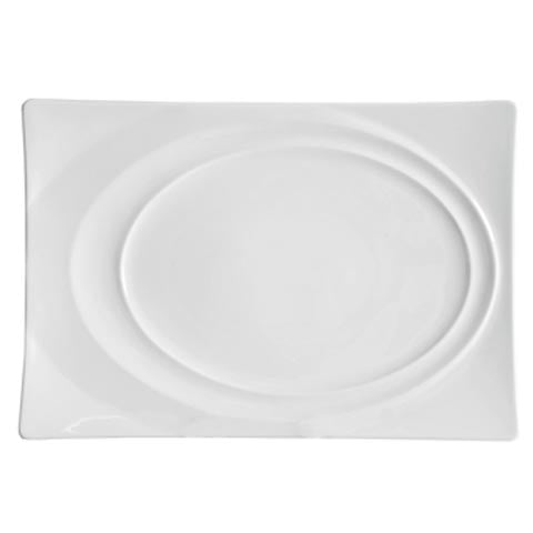 Royal Bone China Tyfoon Rectangular Platter 22x32cm