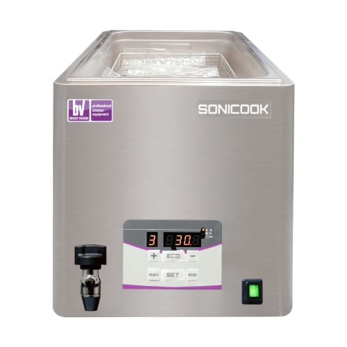 Besser Vacuum Sonication And Sousvide Machine L36xW56xH38cm, 230V, 50Hz, 2.1Kw, Temp Range: 0°C-95°C, Temp Precision: ±0.3°C