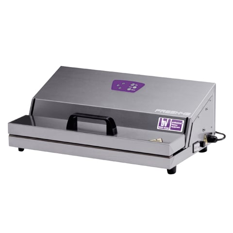 Besser Vacuum Stainless Steel External Suction Vacuum Machine L49xW29.5xH18cm, 430Mm Seal Bar, 230V/50Hz, 0.45Kw