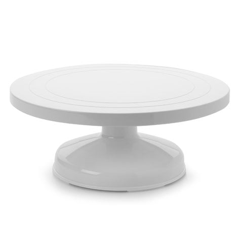 PLASTIC REVOLVING CAKE STAND/TURNTABLE