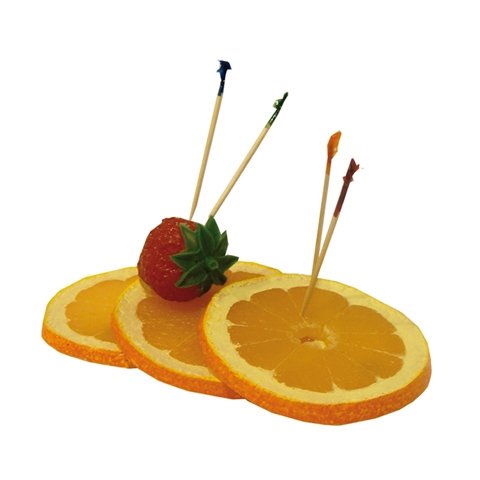 Bfooding Frilled Toothpicks 10cm,(1000Pcs/Pkt)