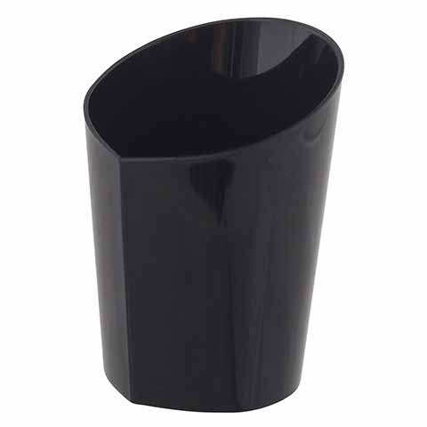 Bfooding Disposable Bamboo Shape Cup Ø5.4xH6.8cm, 12Pcs/Pkt, Black