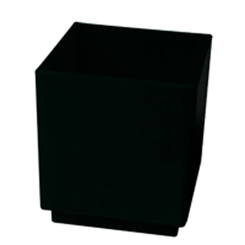 Bfooding Disposable Square Cube Cup 65ml, 50Pcs/Pkt, Black