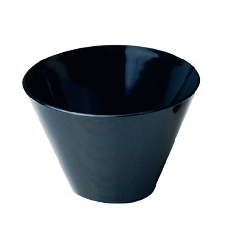Bfooding Disposable Conical Cup 55ml, 100Pcs/Pkt, Black