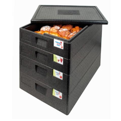 Thermo Future Box Epp Insulated Box W/O Lid Ext Dim:L68.5xW48.5xH12.5cm,18L, Salto Allround