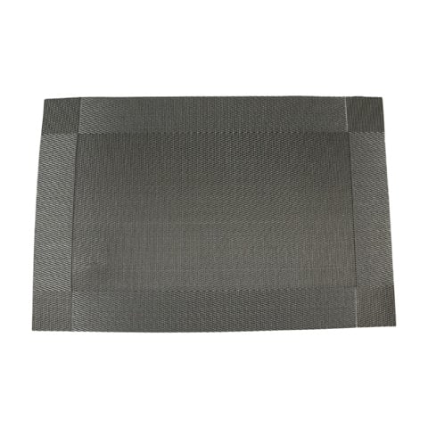 Rectangle Placemat Transparent Grey