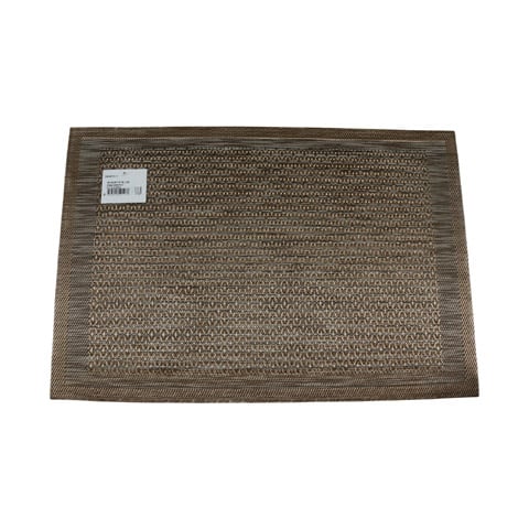 Rectangle Placemat Coffee Twill Jacquard