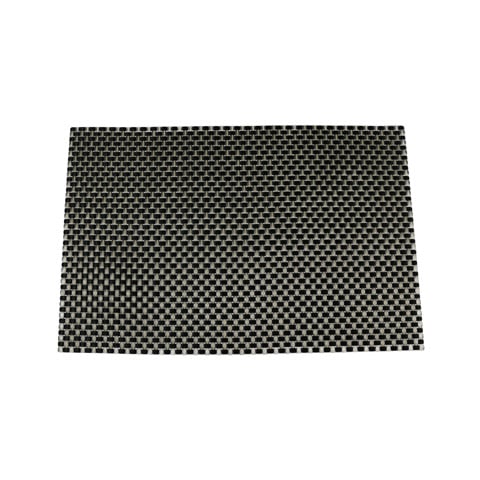 Rectangle Placemat Black With Yellow