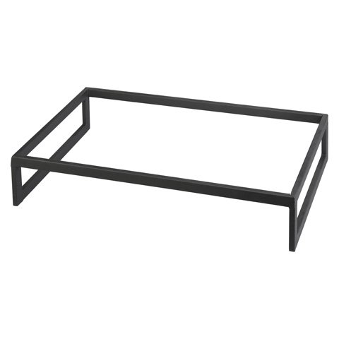 Tiger Hotel T-Collection Powder Coated Steel Riser L53xH32.5xW10.3cm, Black