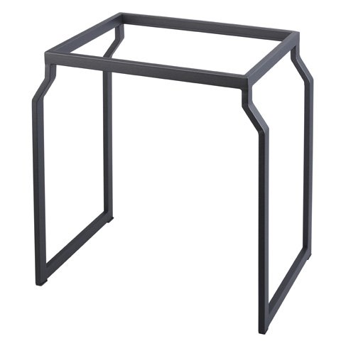 Tiger Hotel T-Collection Powder Coated Steel 3-Tier Riser L38.5xW26.5xH40.3cm Black
