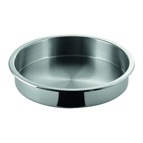 Tiger Hotel Stainless Steel Round Food Pan Insert Ø32.8xH6.6cm, 4.5L