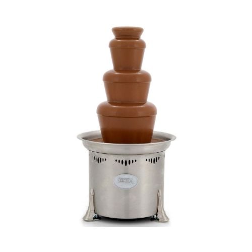 Sephra Cortez Stainless Steel Chocolate Fountain With Removable CF23R Basin Ø31.5xH59cm, Capacity= 3kgs, 290W, 230V, 50-60hz,  ==1 Year Warranty==