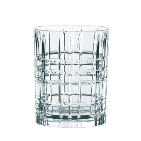 Nachtmann Highland Lead Free Crystal Whisky Tumbler 345ml Square