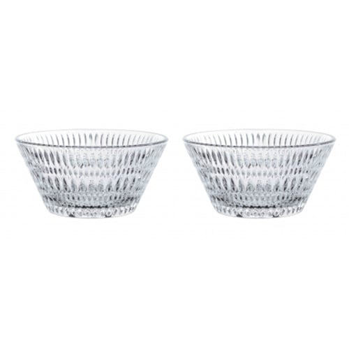 Nachtmann Ethno Set of 2 Lead Free Crystal Bowl 740ml