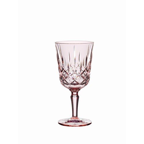Nachtmann Noblesse Lead Free Crystal Cocktail/Wine Glass 355ml, Rose