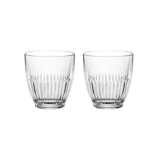 Nachtmann Heritage Lead Free Crystal Tumbler Ø8.8xH9.3cm, 300ml, Set Of 2Pcs