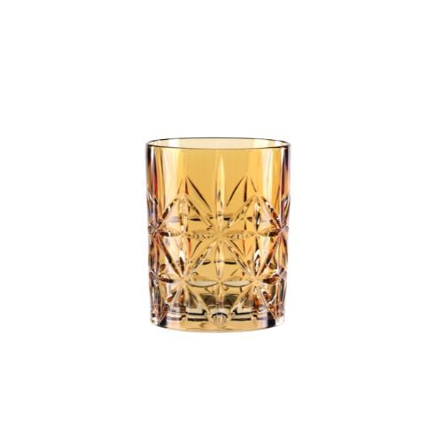 Nachtmann Highland Lead Free Crystal Tumbler Ø8.2xH10.2cm, 345ml, Amber
