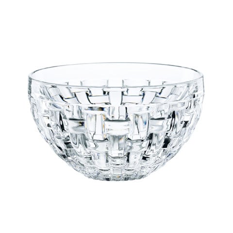 Nachtmann Bossa Nova Set of 4 Lead Free Crystal Round Dip Bowl