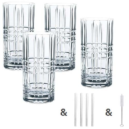 Nachtmann Tastes Good Set of 9 Lead Free Crystal Drinkware Set