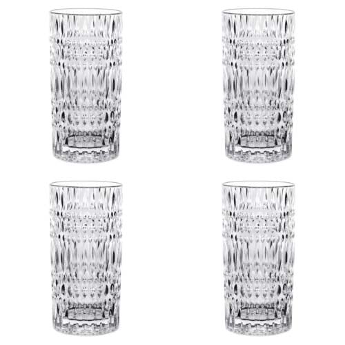 Nachtmann Ethno Set of 4 Lead Free Crystal Longdrink 434ml