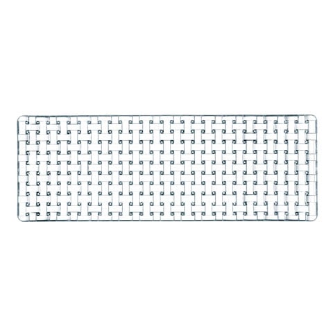 Nachtmann Bossa Nova Lead Free Crystal Rectangular Plate