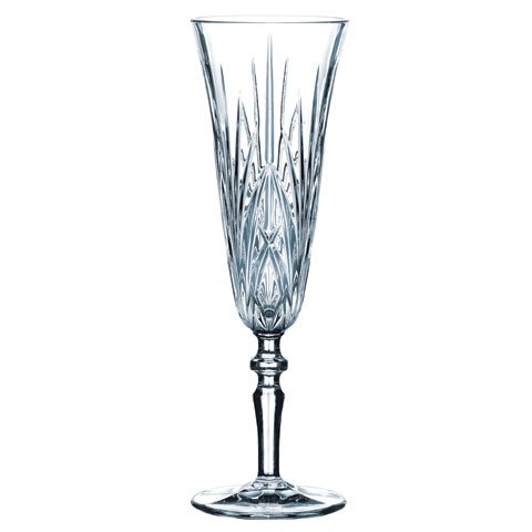 Nachtmann Palais Set of 6 Lead Free Crystal Champagne Glass 240ml