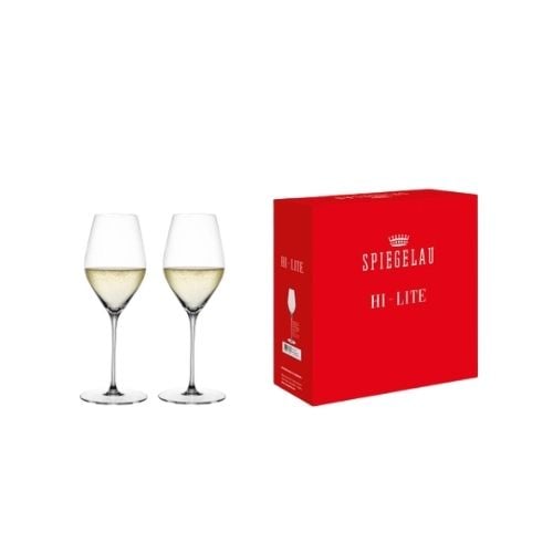 Spiegelau Hi-Lite Champagne Glass Ø7.8xH23cm, 347ml-12.1/4Oz, Set Of 2Pcs