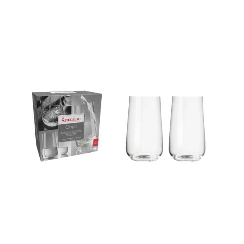 Spiegelau Capri Longdrink Glass Ø8.3xH13.9cm, 550ml,  Set Of 2Pcs