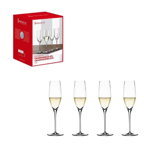 Spiegelau Authentis Set Of 4 Champagne Flute 190ml-6 5/7Oz