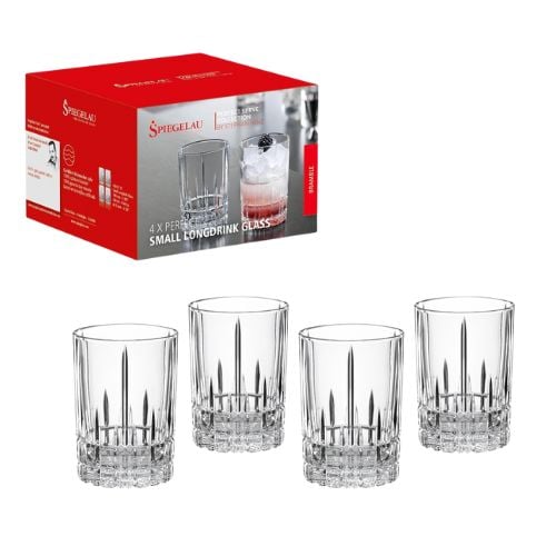 Spiegelau Perfect Serve Set Of 4 Perfect Small Longdrink Glass 240ml-8 1/2Oz