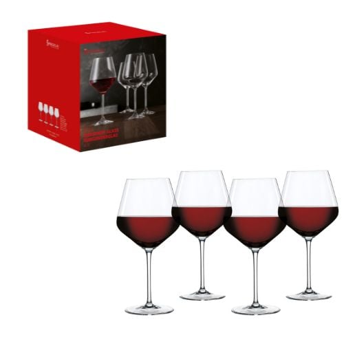 Spiegelau Style Set Of 4 Burgundy Glass 640ml-21.6Oz