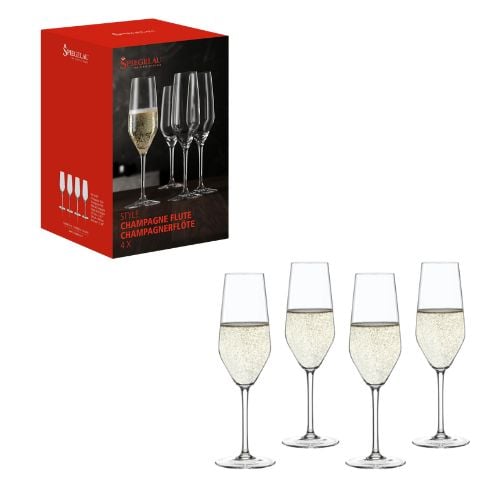 Spiegelau Style Set Of 4 Champagne Flute 240ml-8.1Oz