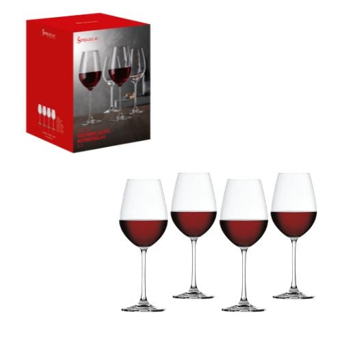 Spiegelau Salute Set Of 4 Red Wine Glass 550ml-18.6Oz