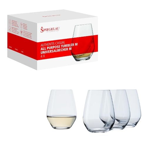 Spiegelau Authentis Set Of 4 Casual All Purpose Tumbler 420ml