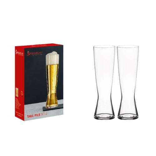 Spiegelau Beer Classics Pilsner Glass Ø6.4xH22cm, 425ml-15Oz, Set Of 2Pcs