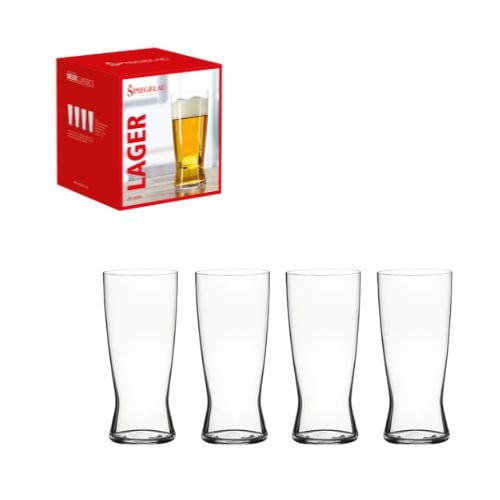 Spiegelau Craft Beer Glasses Set Of 4 Lager 560ml-19 3/4Oz