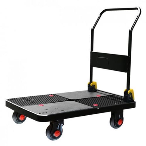 PLC CARGO/GOODS TROLLEY L90xW60xH77cm, 300kg CAPACITY, JAPAN, ELEGANT BLACK SERIES