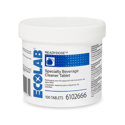 Ecolab Readydose™  Specialty Beverage Cleaner Tablet 3G, 100 Tablets/Bottle