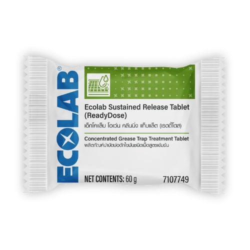 Ecolab Readydose™ Sustained Release Tablet 60G, 50 Tablets/carton
