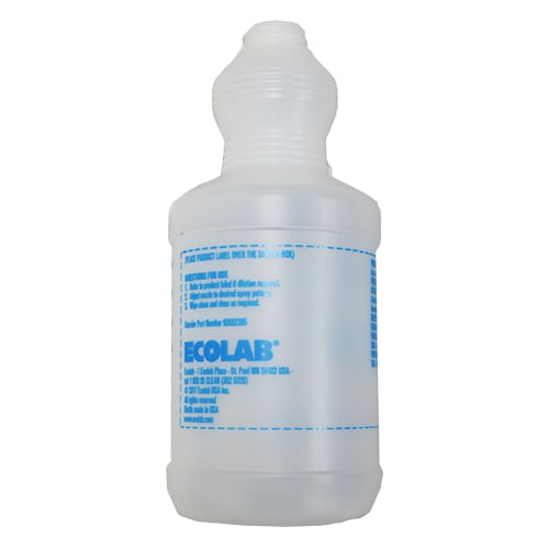 Ecolab Spray Bottle Without #ES92653062 Sprayer Trigger 710ml