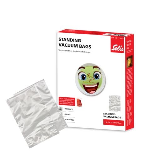 Solis Standing Vacuum Bags 22x35x14cm, 50Pcs/Box