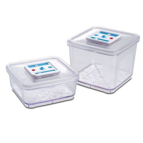 Solis Square Vacuum Container 2pcs/Set