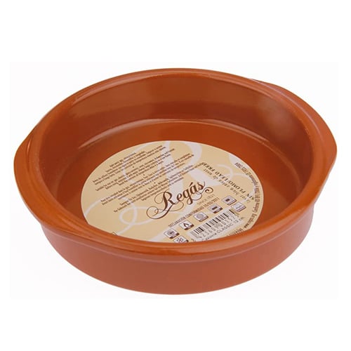 Regas Ceramic Round Casserole Classic With Handle 230cc, Ø13xH3.3cm