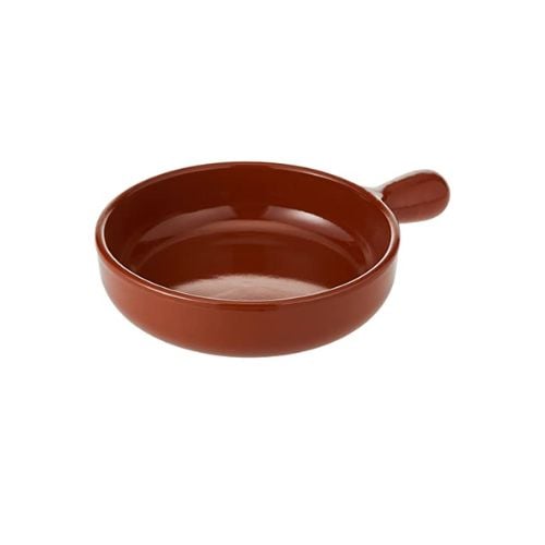 Regas Ceramic Round Baking Dish With Handle 250cc, Ø13xH3.5cm