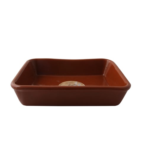 Regas Ceramic Rectangle Dish 500cc, L19xW14xH4cm