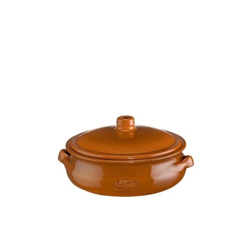 Regas Ceramic Round Casserole With Lid 350cc, Ø13xH7cm