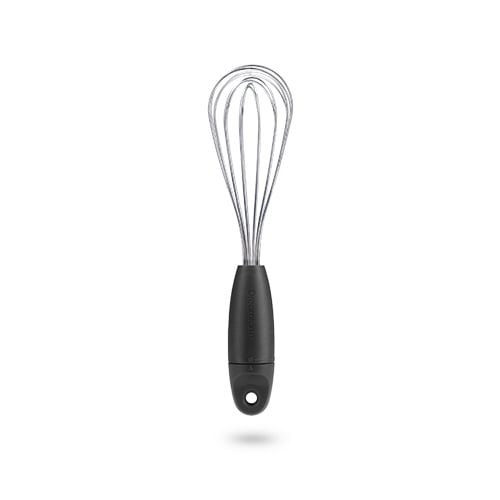 Dreamfarm Stainless Steel Nylon Whisk L30cm, Black