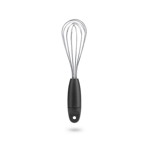 Dreamfarm Stainless Steel Nylon Whisk L30cm, Black