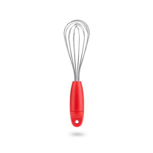 Dreamfarm Stainless Steel Nylon Whisk L30cm, Red