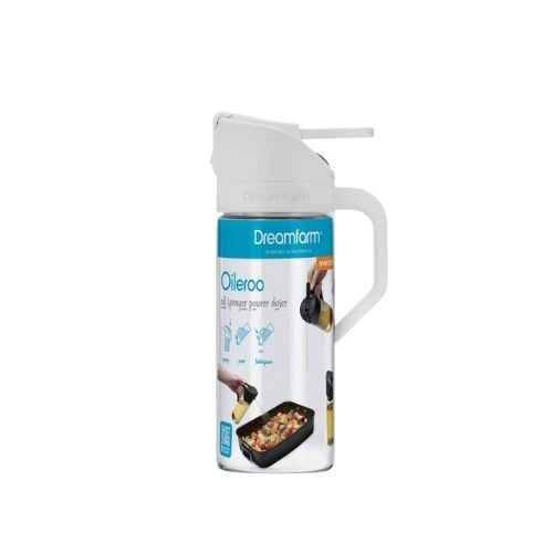 Dreamfarm Oileroo Glass Oil Sprayer/Pourer/Doser H20cm, White